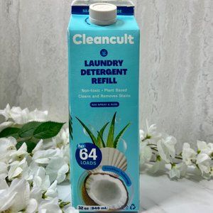 Cleancult Liquid Laundry Detergent Refill Sea Spray & Aloe -- 32 fl oz